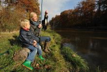 3 x origineel vissen in de Ardennen