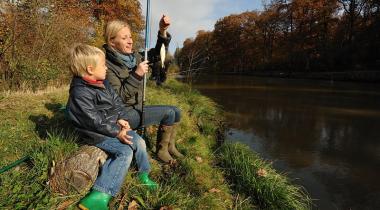 3 x origineel vissen in de Ardennen