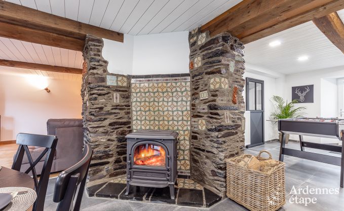 Gite de charme � Achouffe pour 6 personnes en Ardenne