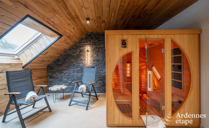 Villa de luxe � Amel pour s�jour romantique avec bain � remous et sauna pour 2 personnes