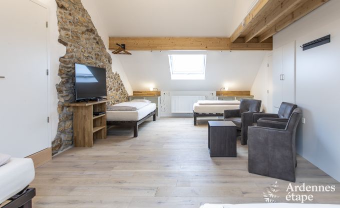 Maison de vacances � Ambl�ve pour 12 personnes en Ardenne