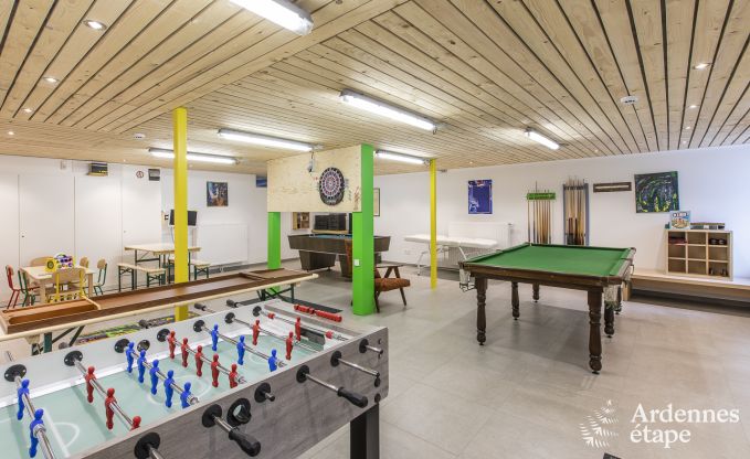 Maison de vacances � Ambl�ve pour 12 personnes en Ardenne