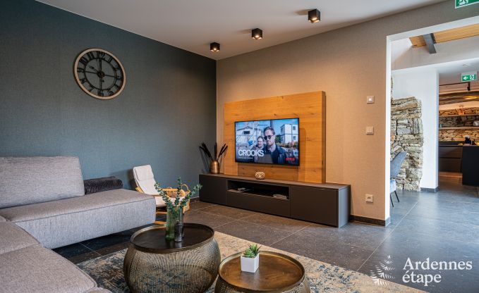 Magnifique maison de vacances avec jacuzzi ext�rieur et sauna � Amel, Hautes Fagnes