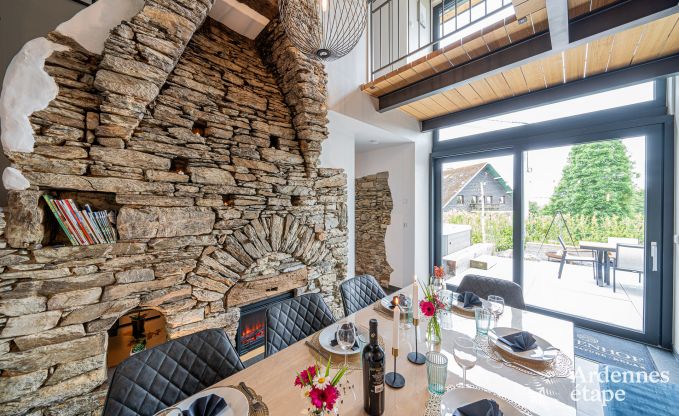 Magnifique maison de vacances avec jacuzzi ext�rieur et sauna � Amel, Hautes Fagnes