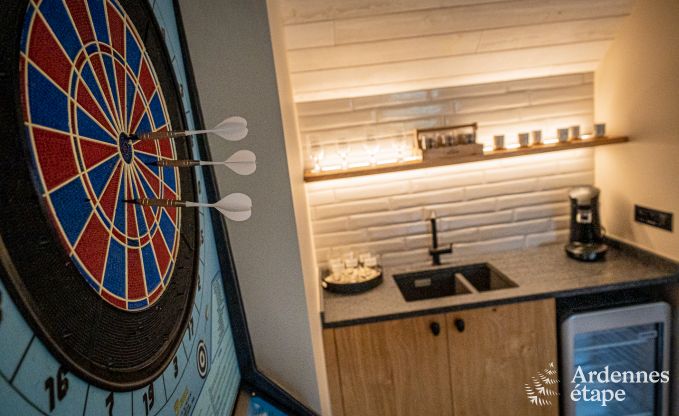 Maison de vacances luxueusement am�nag�e pour 2 avec installations de bien-�tre � Ambl�ve, Hautes Fagnes