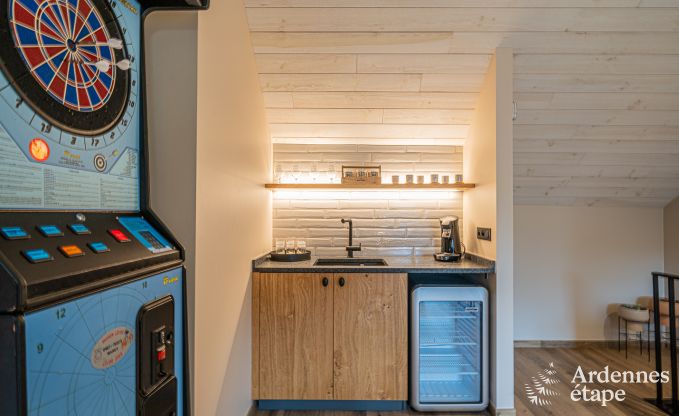 Maison de vacances luxueusement am�nag�e pour 2 avec installations de bien-�tre � Ambl�ve, Hautes Fagnes