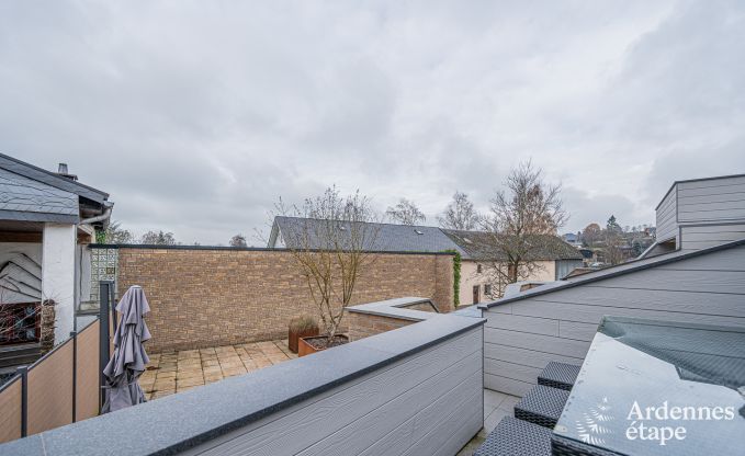 Maison de vacances luxueusement am�nag�e pour 2 avec installations de bien-�tre � Ambl�ve, Hautes Fagnes