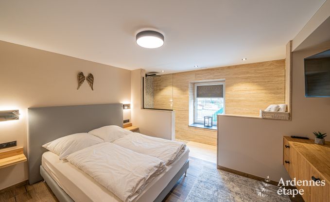 Maison de vacances luxueusement am�nag�e pour 2 avec installations de bien-�tre � Ambl�ve, Hautes Fagnes