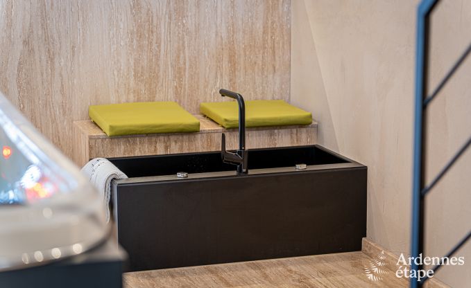 Maison de vacances luxueusement am�nag�e pour 2 avec installations de bien-�tre � Ambl�ve, Hautes Fagnes