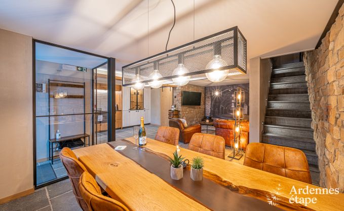 Maison de vacances luxueusement am�nag�e pour 2 avec installations de bien-�tre � Ambl�ve, Hautes Fagnes