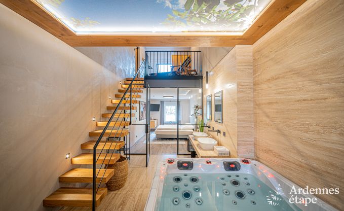 Maison de vacances luxueusement am�nag�e pour 2 avec installations de bien-�tre � Ambl�ve, Hautes Fagnes