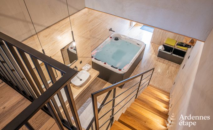 Maison de vacances luxueusement am�nag�e pour 2 avec installations de bien-�tre � Ambl�ve, Hautes Fagnes