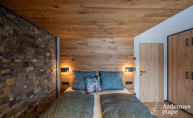 Appartement de luxe  Amel : sjour romantique pour 4 personnes avec sauna et jacuzzi en Ardenne