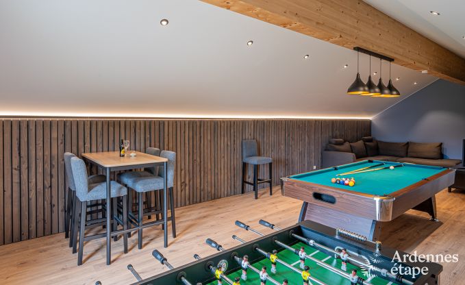 Magnifique maison de vacances avec jacuzzi extrieur et sauna  Amel, Hautes Fagnes