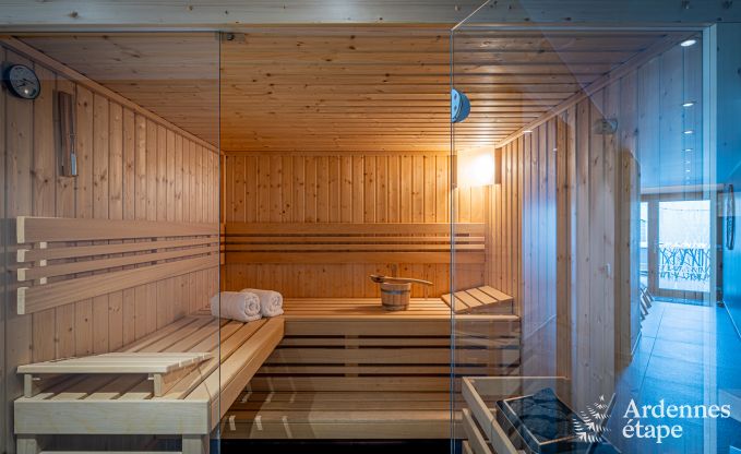 Magnifique maison de vacances avec jacuzzi extrieur et sauna  Amel, Hautes Fagnes