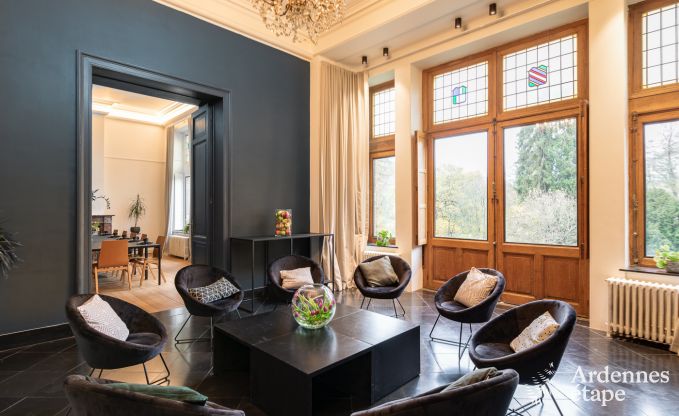 Maison de vacances � Anh�e avec label cl� verte pour 24/26 personnes