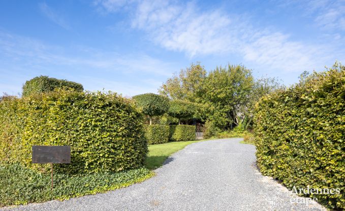 Maison de vacances authentique pour 6 personnes  Anhe avec sauna priv, terrasse couverte et intrieur de luxe