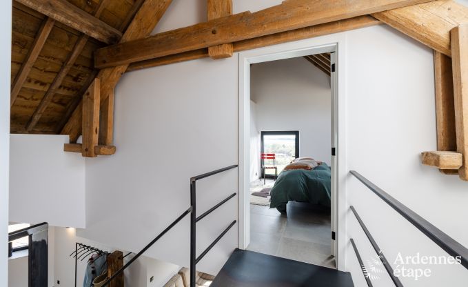 Maison de vacances authentique pour 6 personnes  Anhe avec sauna priv, terrasse couverte et intrieur de luxe