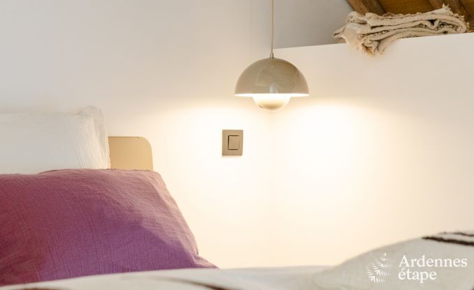 Maison de vacances authentique pour 6 personnes  Anhe avec sauna priv, terrasse couverte et intrieur de luxe