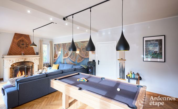 Villa de luxe avec piscine et court de tennis pour 14 personnes  Anhe, situe dans la valle de la Moligne