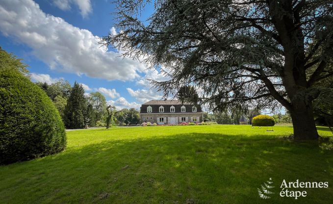 Grande villa  Assesse, 9 personnes avec 5 chambres et votre propre parc