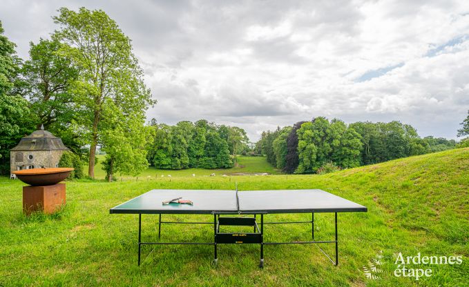 Grande villa  Assesse, 9 personnes avec 5 chambres et votre propre parc