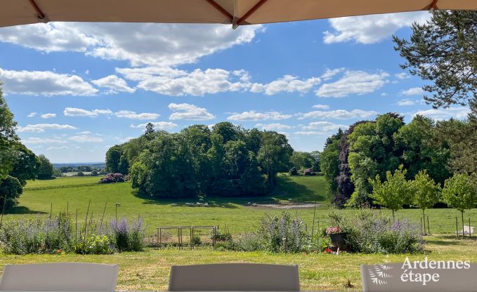 Grande villa  Assesse, 9 personnes avec 5 chambres et votre propre parc