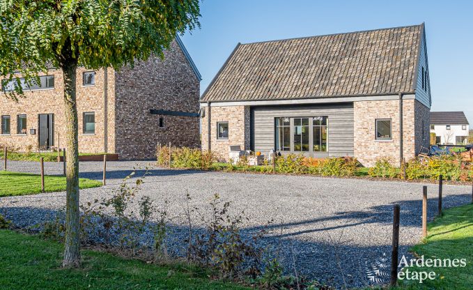 Chaleureuse cottage de plain-pied pour 4 personnes � Aubel avec 2 chambres, 2 salles de bains et jardin priv�