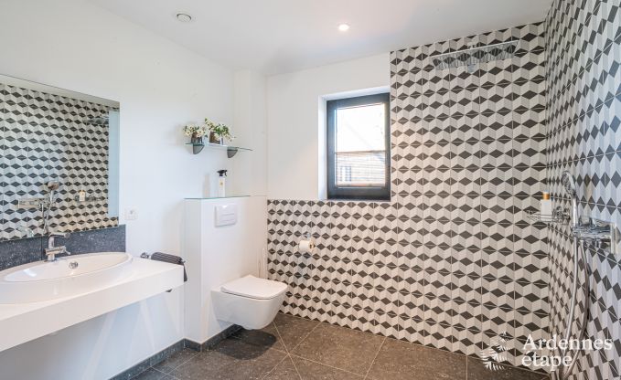 Chaleureuse cottage de plain-pied pour 4 personnes � Aubel avec 2 chambres, 2 salles de bains et jardin priv�