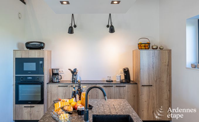 Chaleureuse cottage de plain-pied pour 4 personnes � Aubel avec 2 chambres, 2 salles de bains et jardin priv�