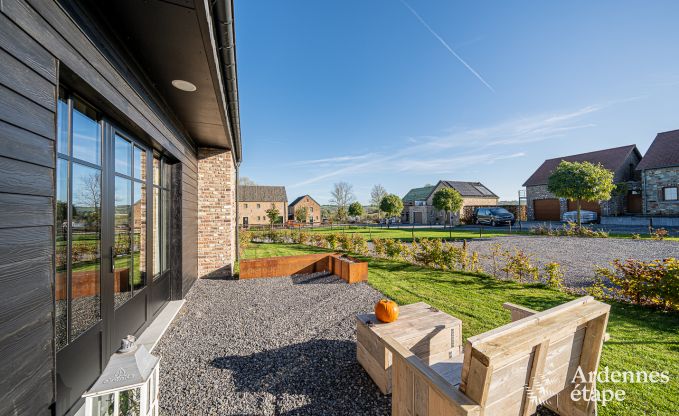 Chaleureuse cottage de plain-pied pour 4 personnes � Aubel avec 2 chambres, 2 salles de bains et jardin priv�