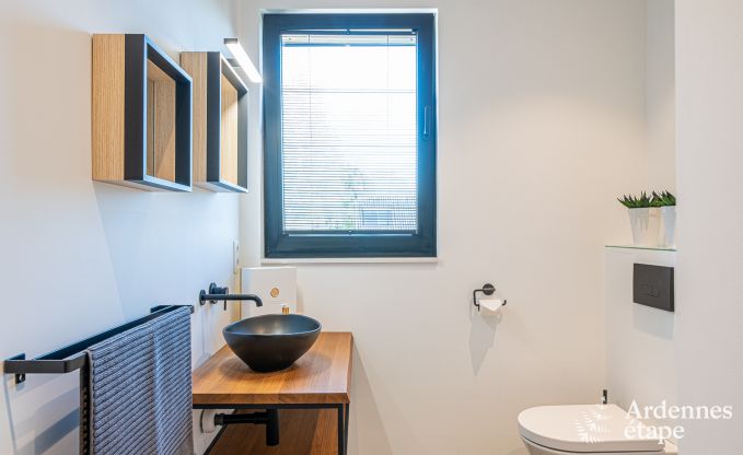 Chaleureuse cottage de plain-pied pour 4 personnes � Aubel avec 2 chambres, 2 salles de bains et jardin priv�