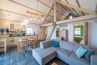 Charmante maison de vacances à Aubel pour 2 personnes avec jardin privé et terrasse