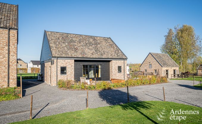 Chaleureux cottage de plain-pied pour 4 personnes � Aubel avec 2 chambres, 2 salles de bains et jardin priv�