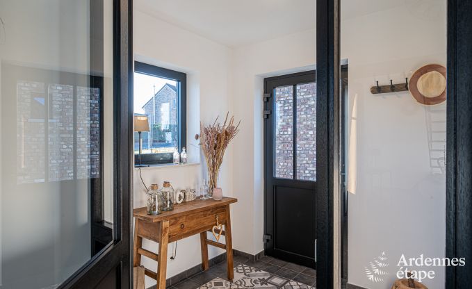 Chaleureux cottage de plain-pied pour 4 personnes � Aubel avec 2 chambres, 2 salles de bains et jardin priv�