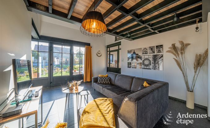 Chaleureux cottage de plain-pied pour 4 personnes � Aubel avec 2 chambres, 2 salles de bains et jardin priv�