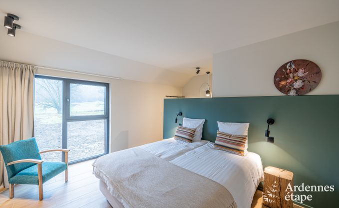 Grande maison de vacances au bord de l'eau � Aubel pour 21 personnes avec 9 chambres et salles de bains, piscine int�rieure et jardin priv�