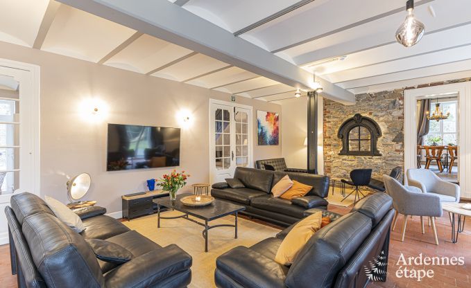 Gite de charme � Aywaille Remouchamps pour 21 personnes en Ardenne