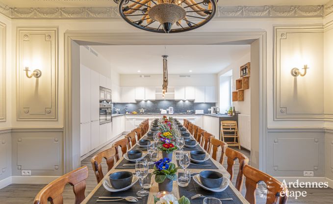 Gite de charme � Aywaille Remouchamps pour 21 personnes en Ardenne