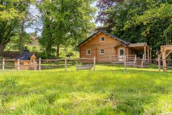 Charmant chalet à Aywaille pour 4 personnes. Avec jardin