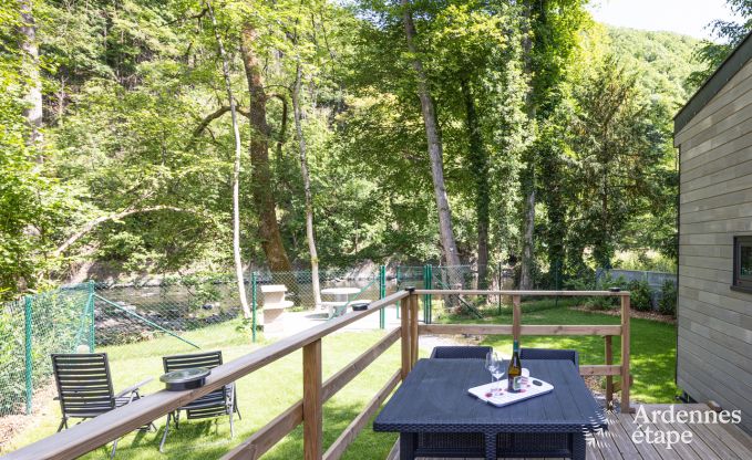 S�jour romantique � Aywaille : maison insolite en ardenne avec jardin priv�, terrasse et barbecue