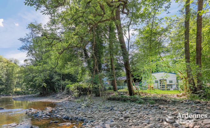 S�jour romantique � Aywaille : maison insolite en ardenne avec jardin priv�, terrasse et barbecue