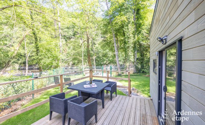 S�jour romantique � Aywaille : maison insolite en ardenne avec jardin priv�, terrasse et barbecue