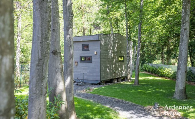 S�jour romantique � Aywaille : maison insolite en ardenne avec jardin priv�, terrasse et barbecue