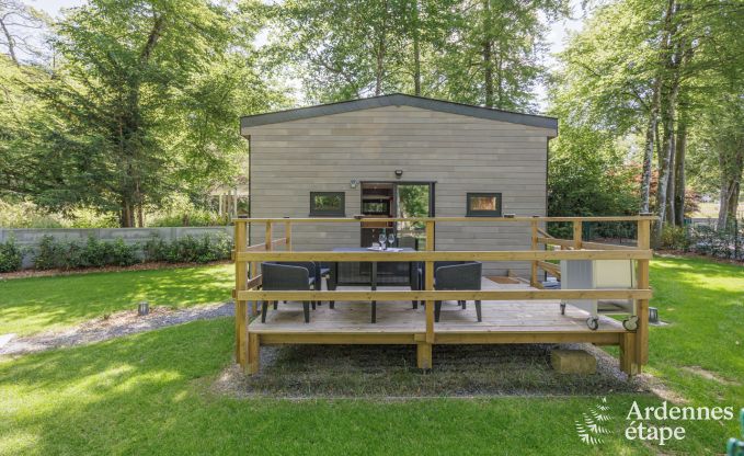 S�jour romantique � Aywaille : maison insolite en ardenne avec jardin priv�, terrasse et barbecue