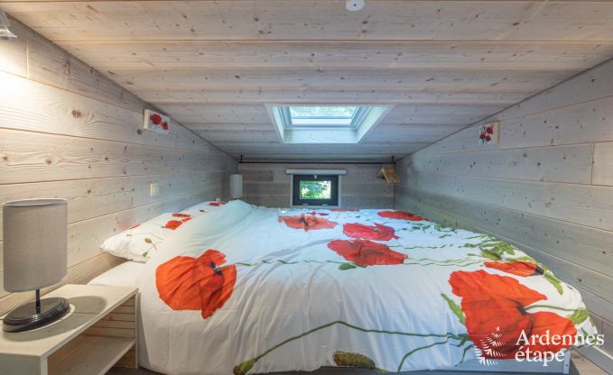 S�jour romantique � Aywaille : maison insolite en ardenne avec jardin priv�, terrasse et barbecue