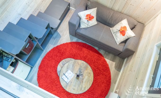 S�jour romantique � Aywaille : maison insolite en ardenne avec jardin priv�, terrasse et barbecue