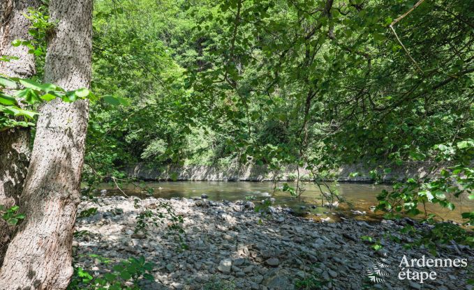 S�jour romantique � Aywaille : maison insolite en ardenne avec jardin priv�, terrasse et barbecue