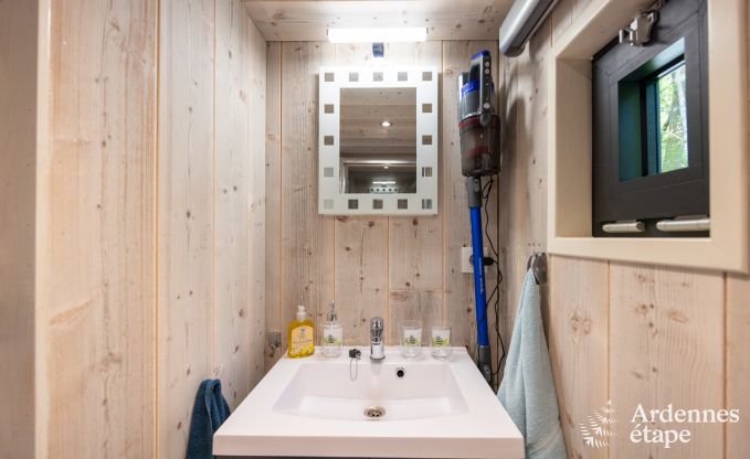 S�jour romantique � Aywaille : maison insolite en ardenne avec jardin priv�, terrasse et barbecue