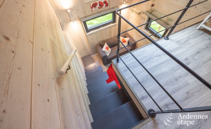 S�jour romantique � Aywaille : maison insolite en ardenne avec jardin priv�, terrasse et barbecue